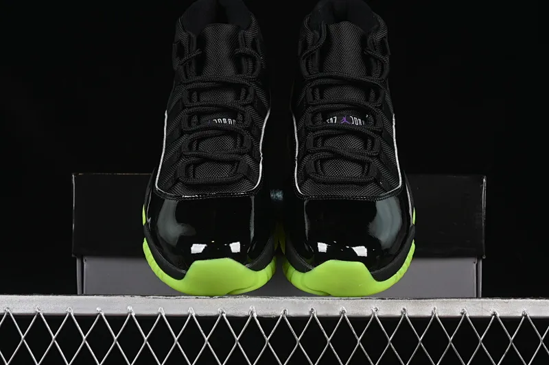 All categories Air Jordan Jordan series basketball shoes Air Jordan 11 Air Jordan 11 Retro AJ11 Joe 11 black avocado green CT8012-003